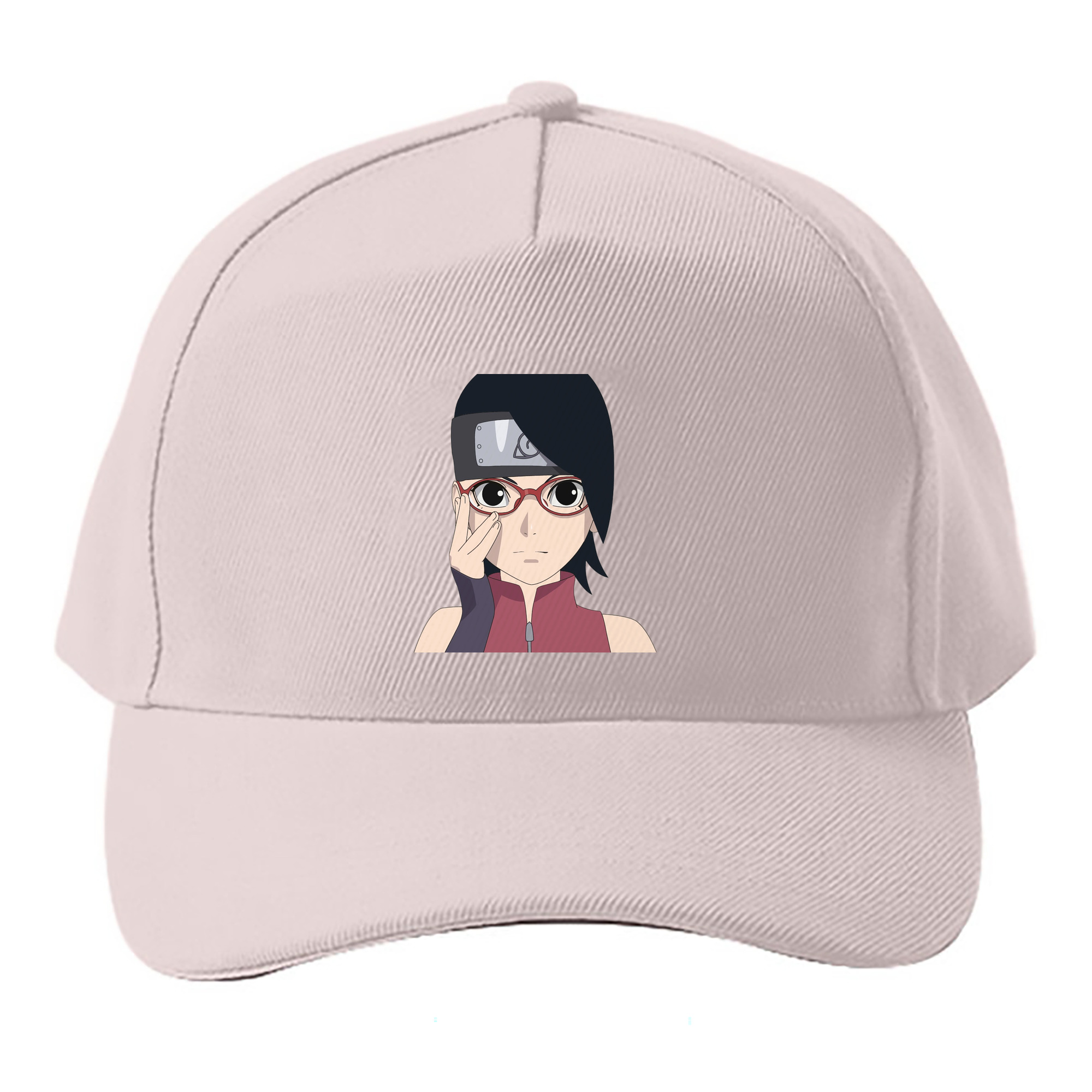 （画像用） NARUTO -ナルト- うちは サラダ Uchiha Sarada ベースボールキャップ 綿100％ 男女兼用 帽子 スポーツ